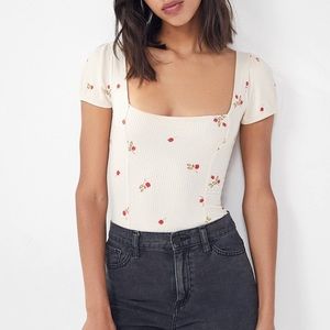 Urban Outfitters | Ribbed Bodysuit